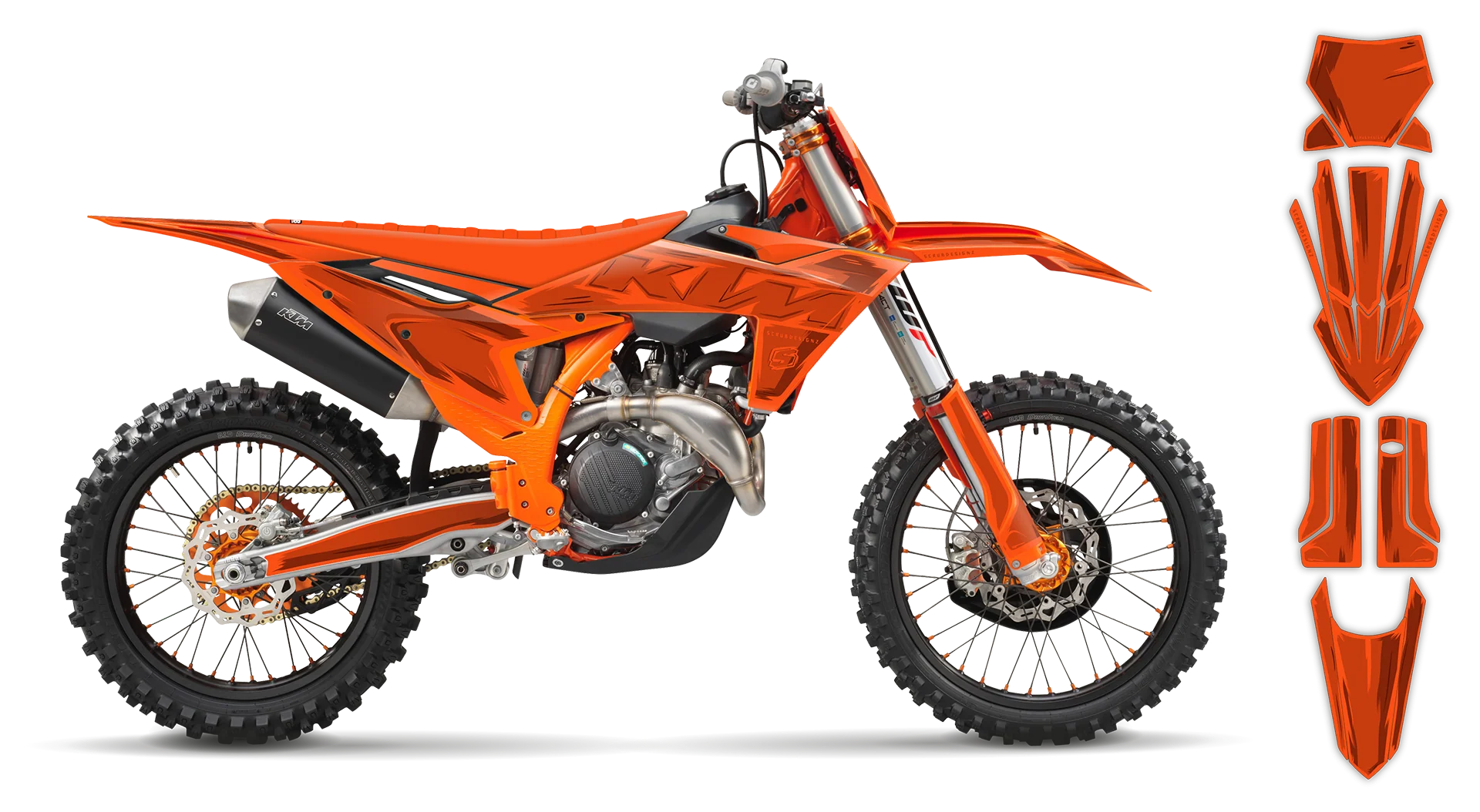 Graphics Kit - KTM - SMR Series - 2023-2024 - Artlex - R1