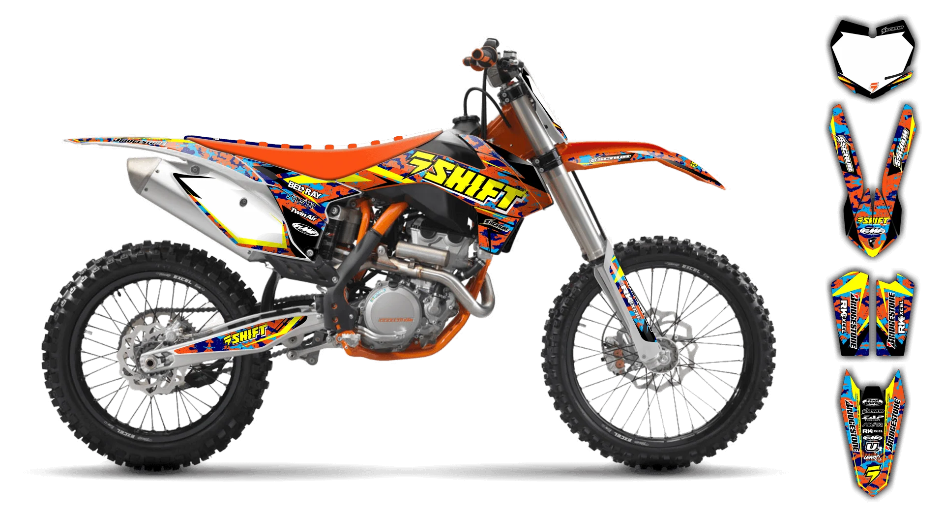 Graphics Kit - KTM - SMR Series - 2005-2007 - Step Up - LE