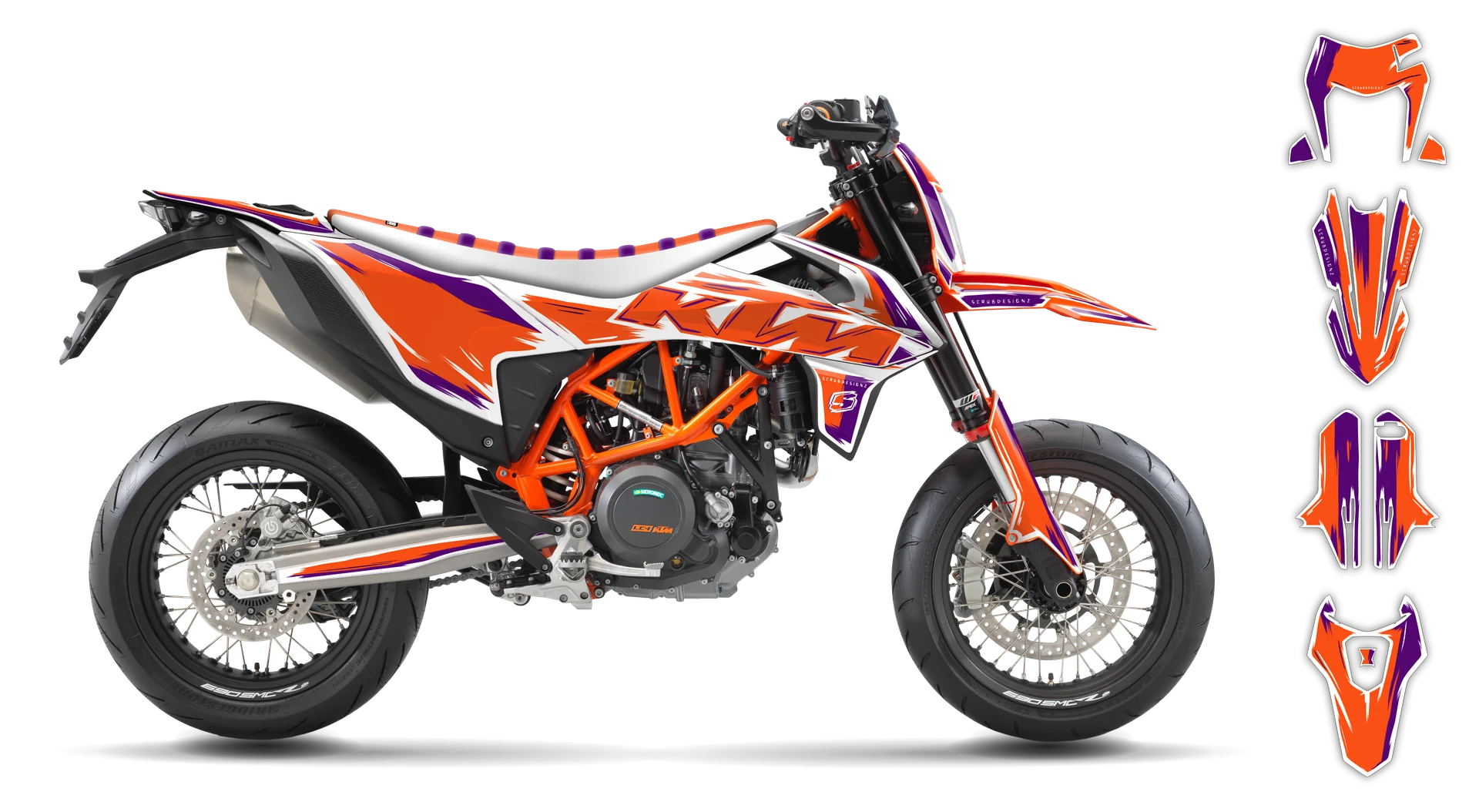 Graphics Kit - KTM - ENDURO 690R - 2019-2024 - Artlex - R6