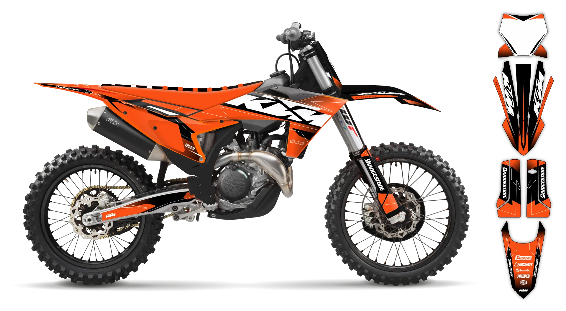 Graphics Kit - KTM - SX 50 - 2024-2025 - K-SE1109 - R3