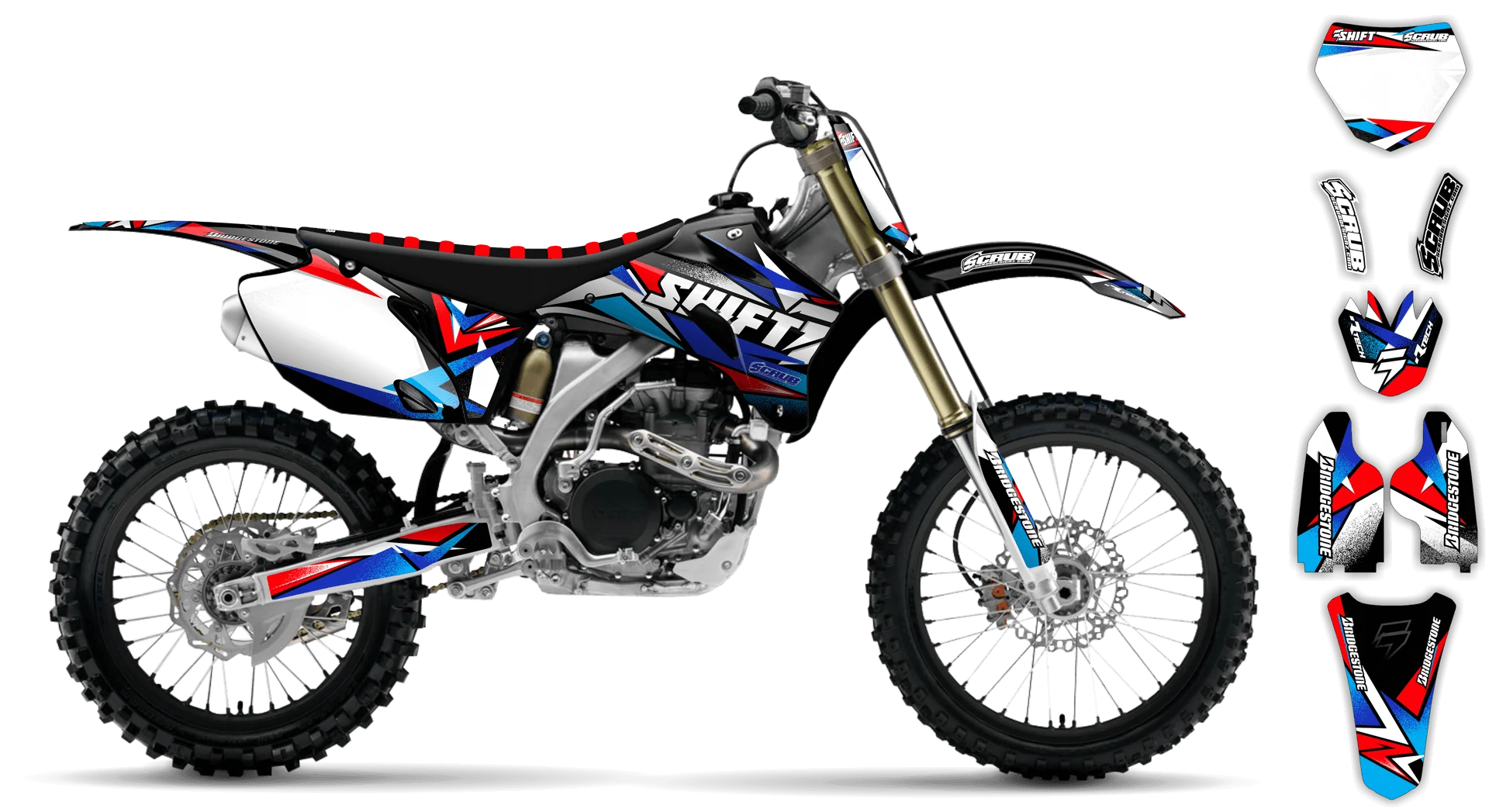 Graphics Kit - Yamaha - YZ450F - 2005 - X-Rut - LE