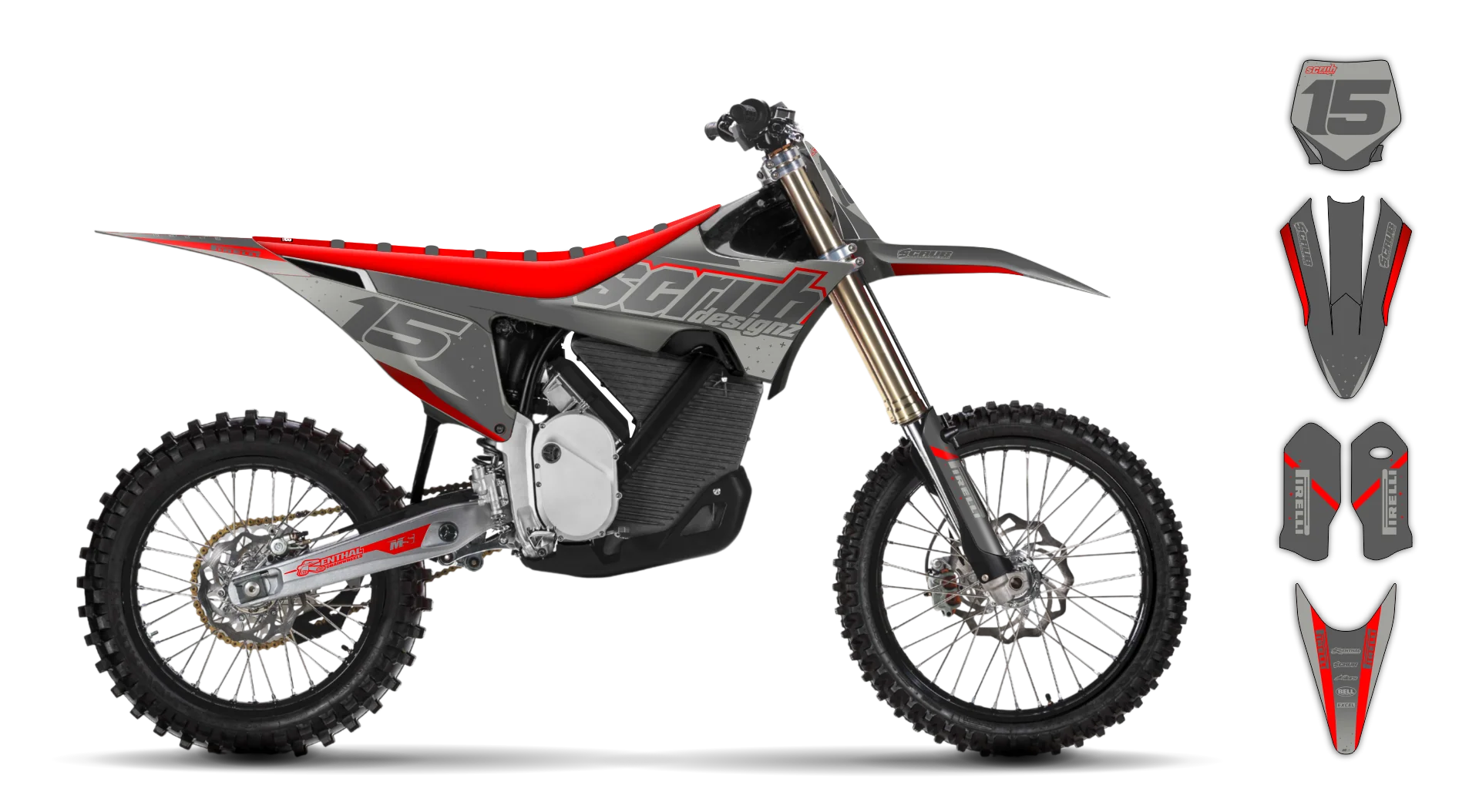 Graphics Kit - Stark - Varg EX - 2023-2025 - Future - R2