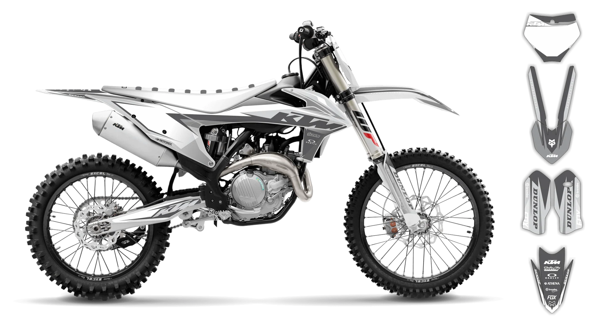 Graphics Kit - KTM - SX SX-F / XC XC-F - 2019-2022 - K-SE1083 - R1