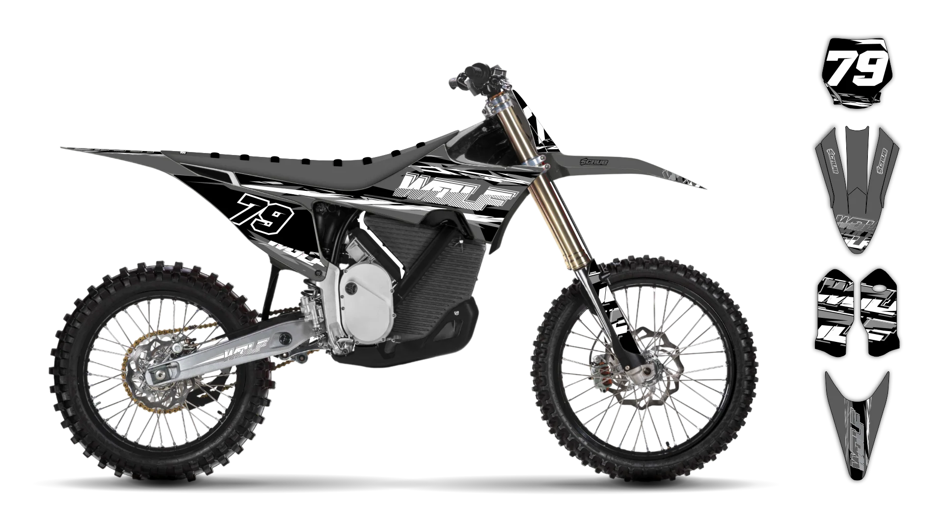 Graphics Kit - Stark - Varg SM - 2025-2026 - Fracture - R2