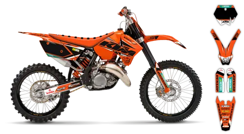 Graphics Kit - KTM - SX SX-F / XC XC-F - 2005-2006 - K-SE1065 - ST