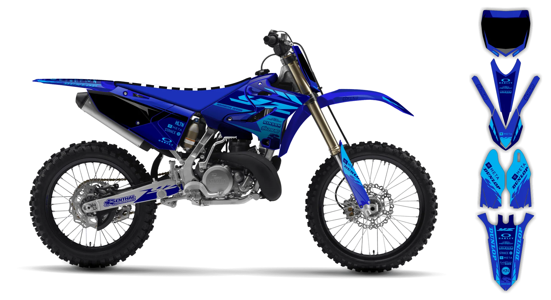 Graphics Kit - Yamaha - YZ 250X - 2016-2022 - SE1002 - R2
