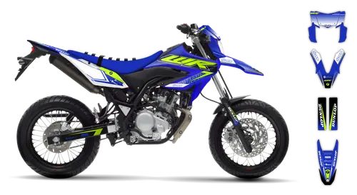 Graphics Kit - Yamaha - WR 125X - 2009-2022 - Fluo SE1086 - ST