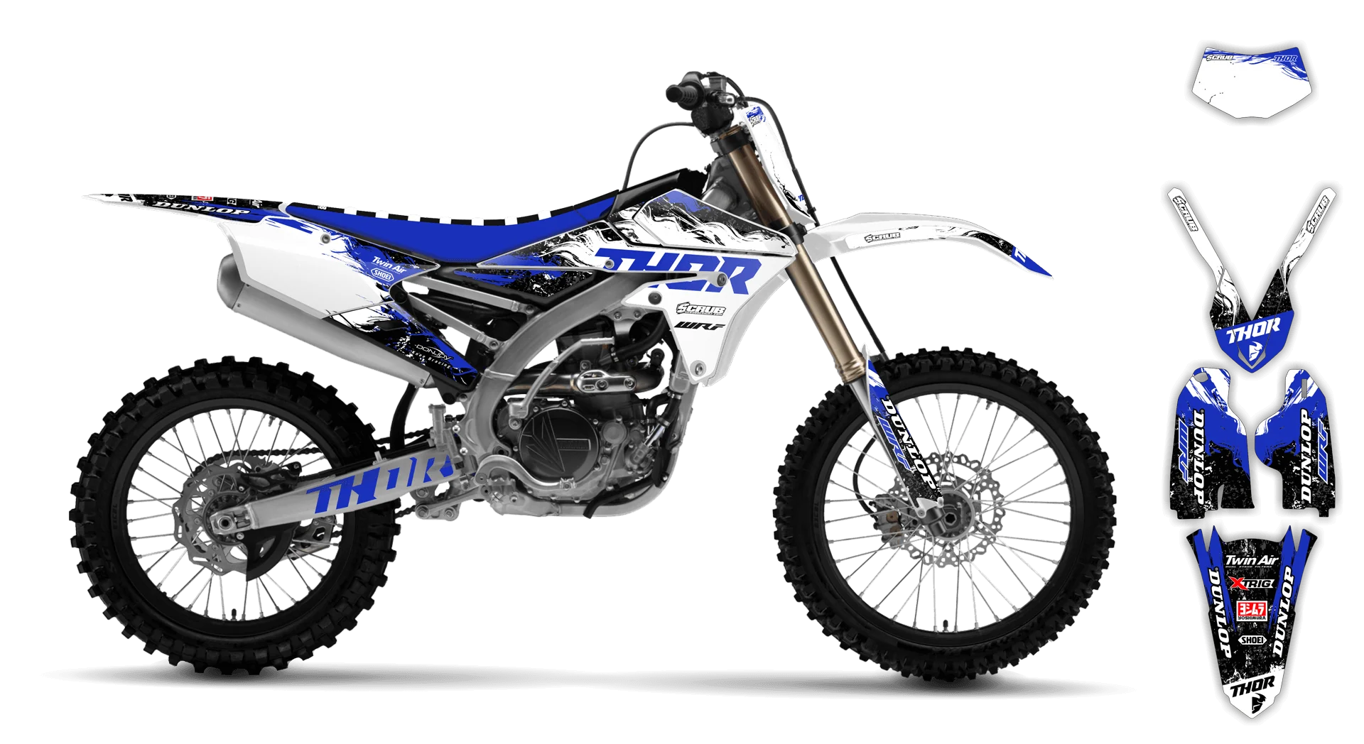 Graphics Kit - Yamaha - WR450F - 2016-2018 - Sledge - LE