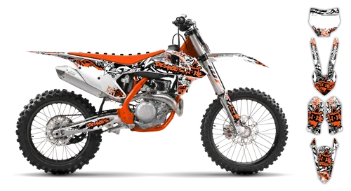 Graphics Kit - KTM - SX 50 - 2016-2023 - Attack - ST