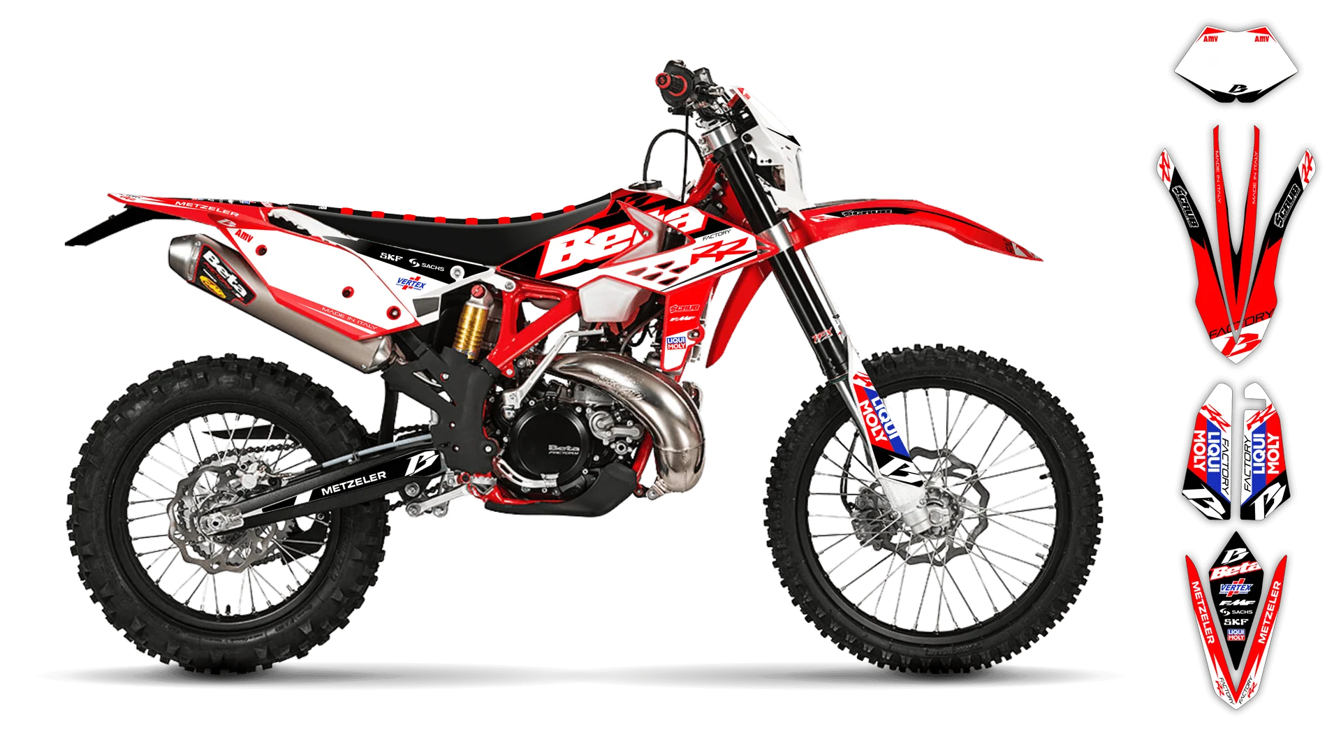 Graphics Kit - Beta - X-Trainer - 2015-2017 - Factory Replica 1 - LE