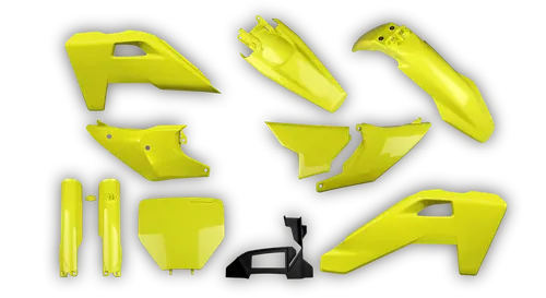 Plastics Kit - Husqvarna 14-> TC-FC-FX Series - 2025 - Full Kit - OEM Yellow