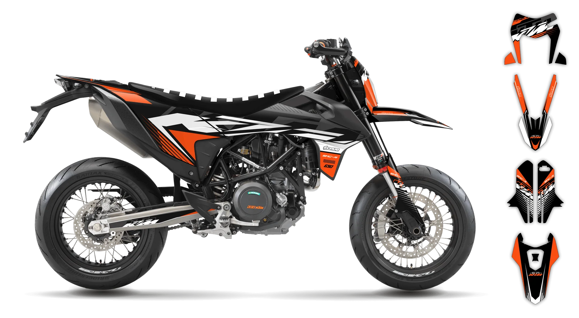 Graphics Kit - KTM - ENDURO 690R - 2019-2024 - SE1055 - LE