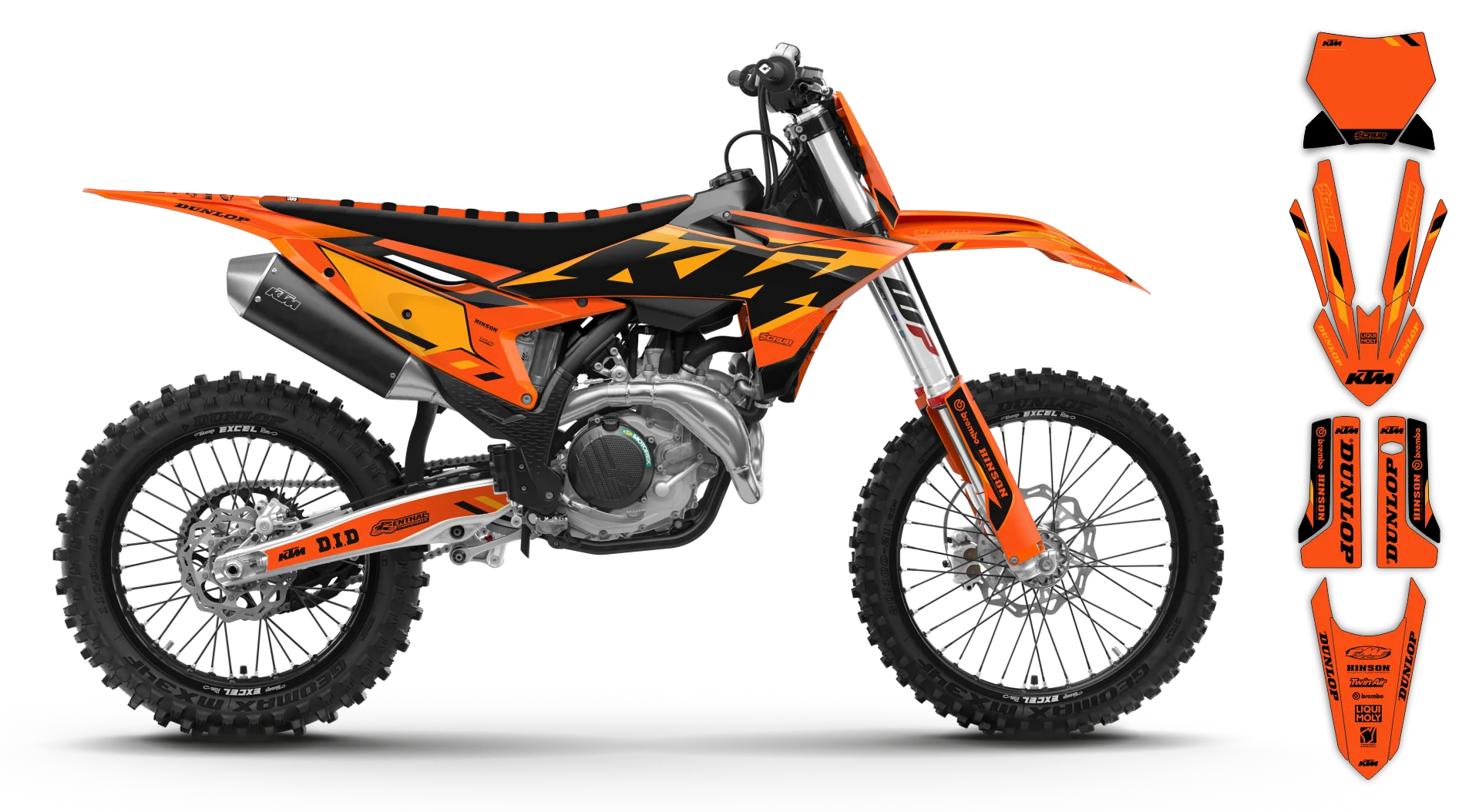Graphics Kit - KTM - SMR Series - 2025 - K-SE1072 - R3