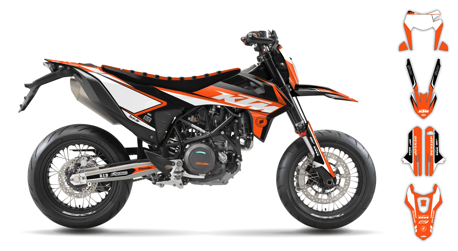 Graphics Kit - KTM - ENDURO 690R - 2019-2024 - K17 - LE