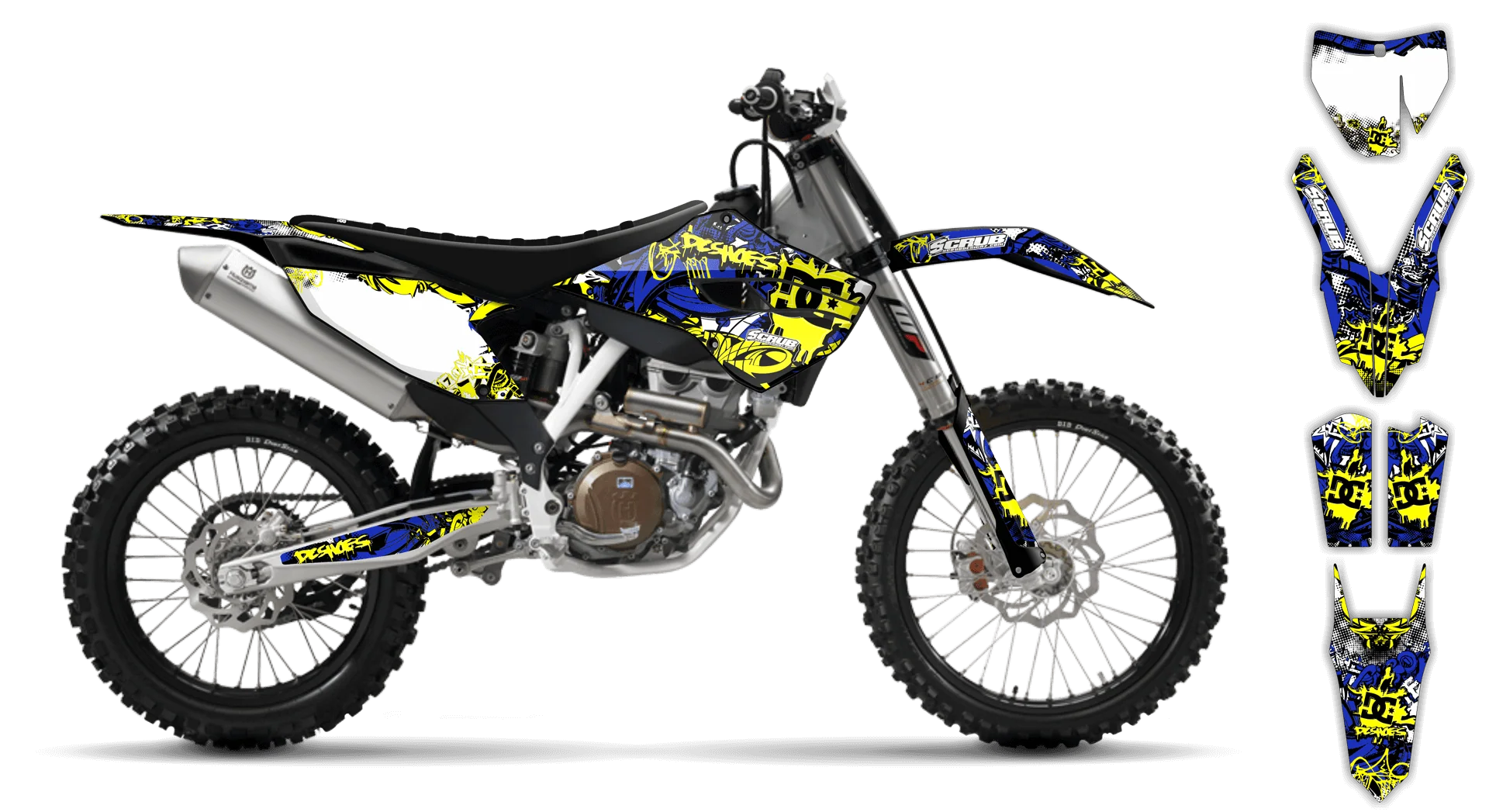 Graphics Kit - Husqvarna 14-> TC-FC-FX Series - 2015 - Attack - R1