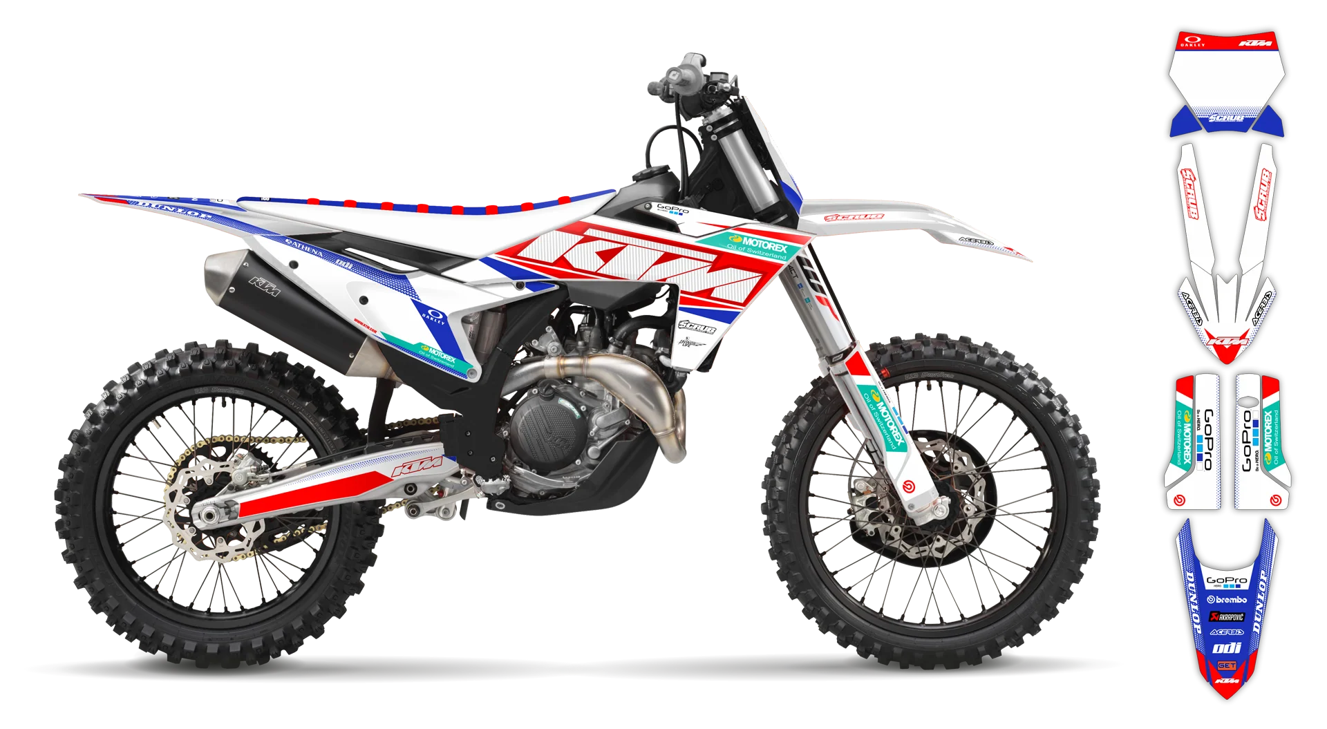 Graphics Kit - KTM - SMR Series - 2023-2024 - K11 - R4