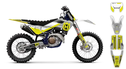 Graphics Kit - Husqvarna 14-> - TC 65 - 2024-2025 - H15 - LE
