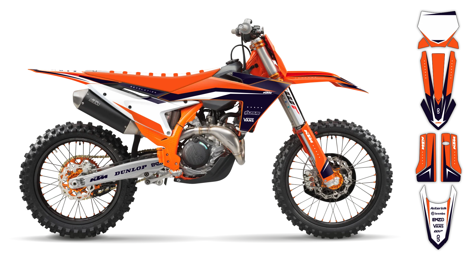 Graphics Kit - KTM - SX 50 - 2024-2025 - K-SE1099 - ST