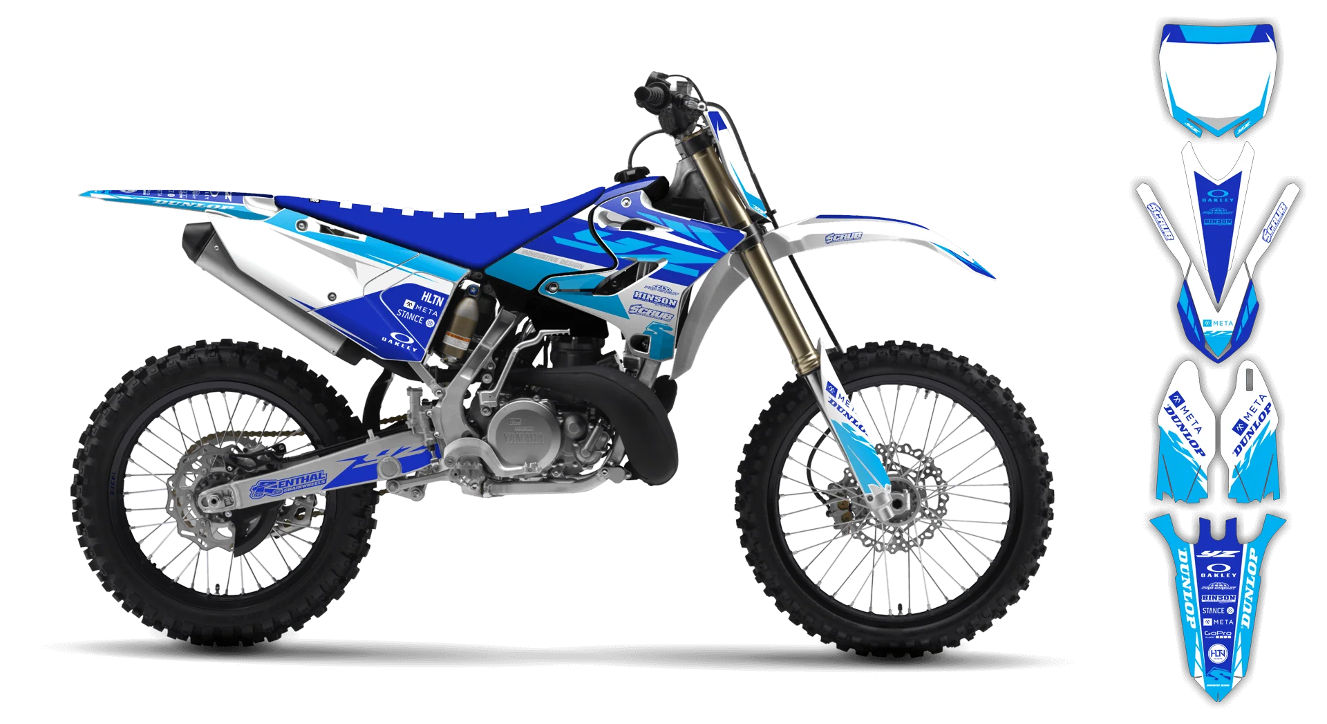 Graphics Kit - Yamaha - YZ 250X - 2016-2022 - SE1002 - LE