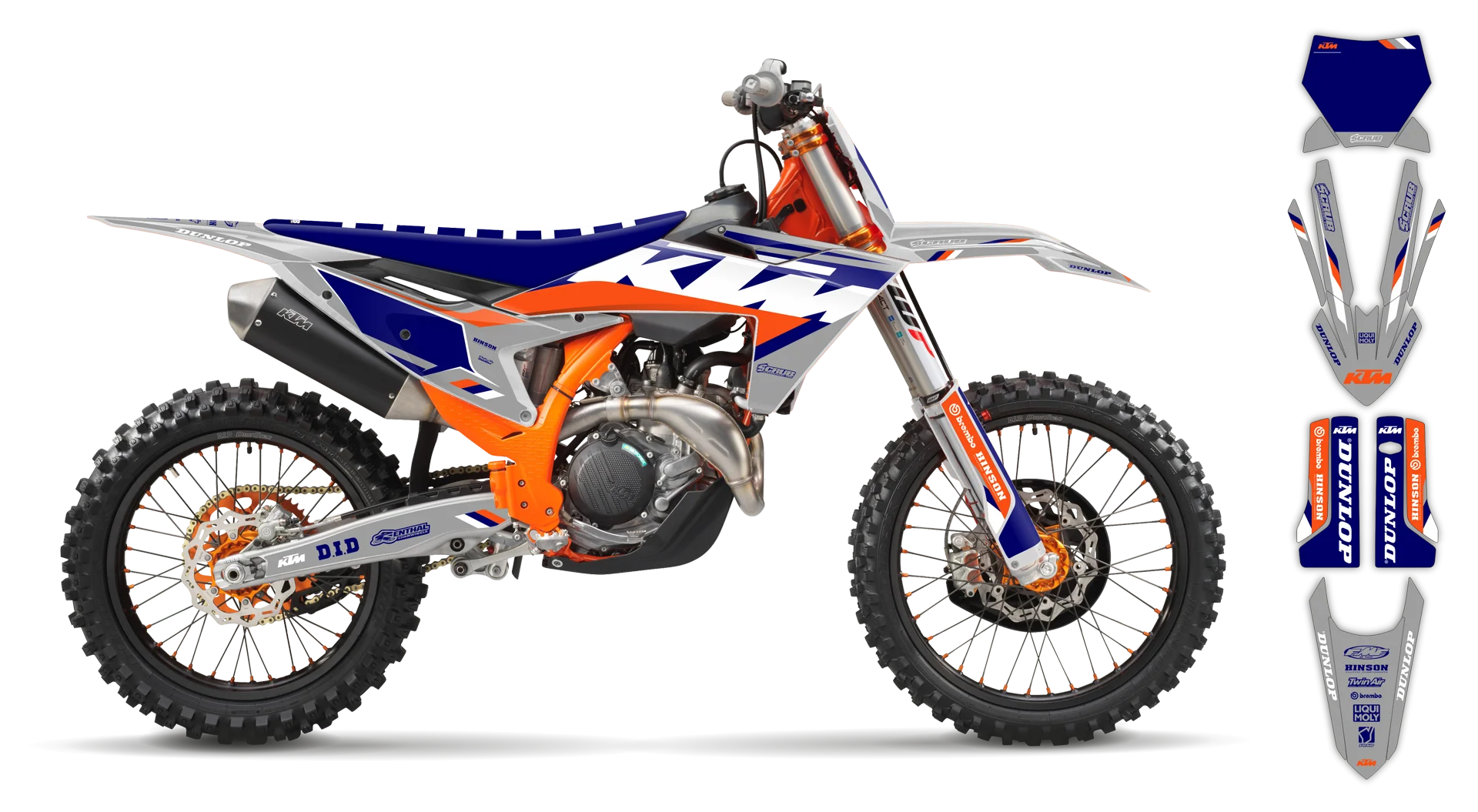 Graphics Kit - KTM - SX SX-F / XC XC-F - 2023-2024 - K-SE1072 - LE