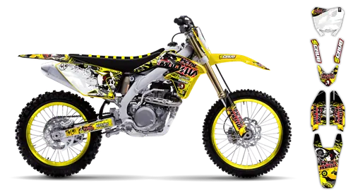 Graphics Kit - Suzuki - RMZ 450 - 2007 - Em Em - ST