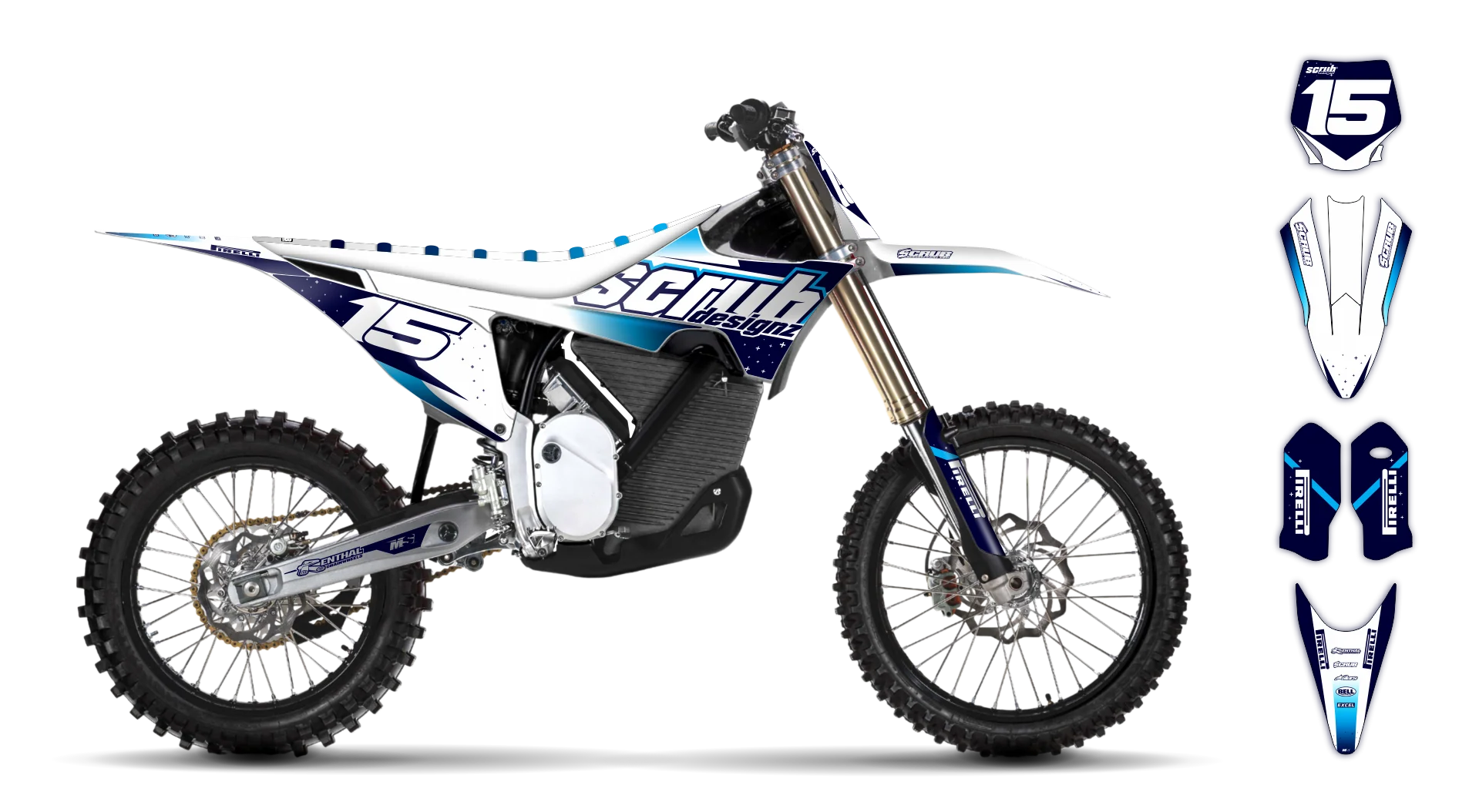 Graphics Kit - Stark - Varg EX - 2023-2025 - Future - R4