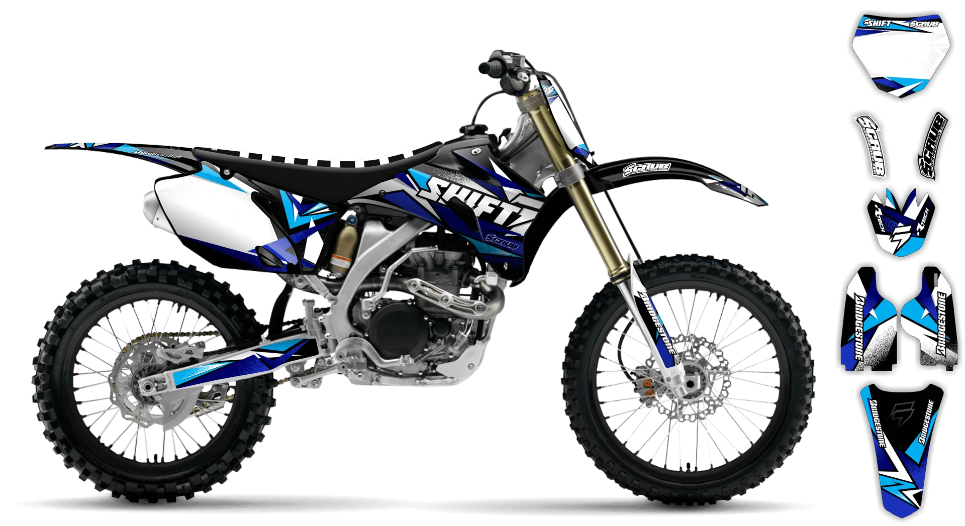 Xop Rut Kit Graphics Kit - Yamaha - TTR 125 - 2008-2026 - X-Rut - ST – Motodisain.ee