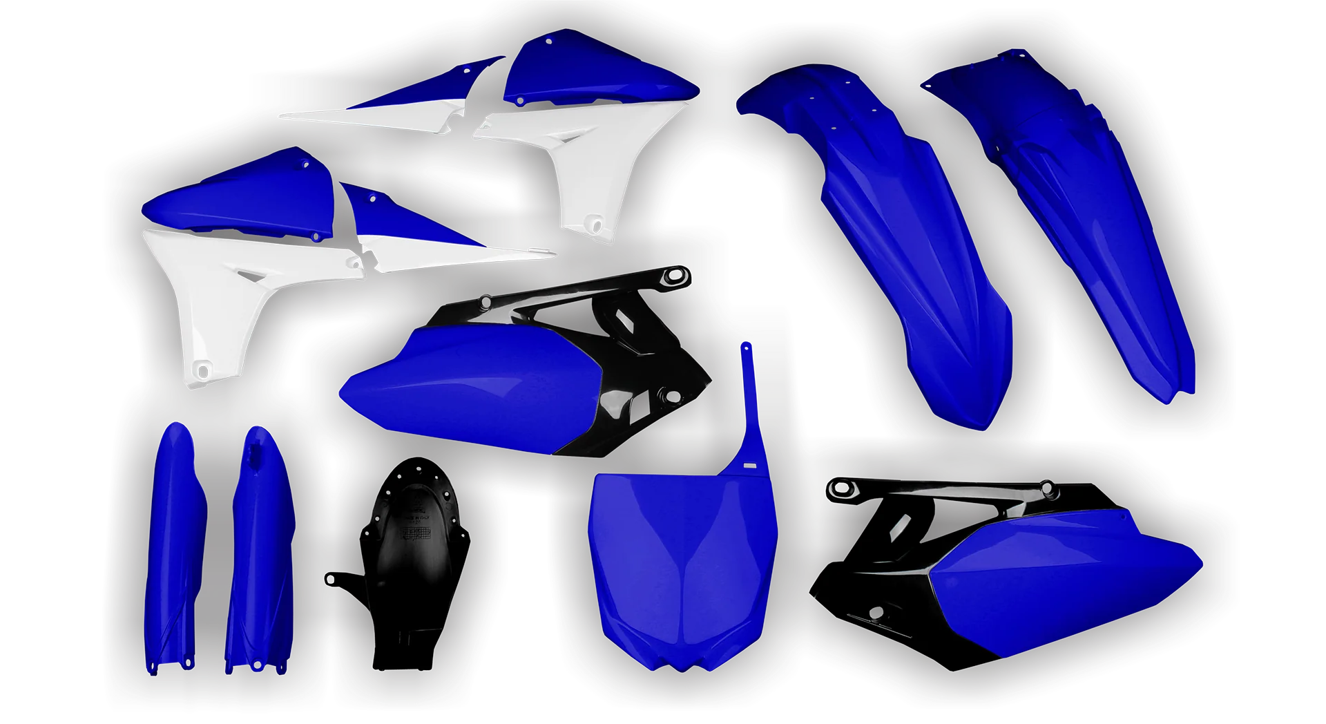 Plastics Kit - Yamaha - YZ450F - 2010-2013 - Full Kit - Blue 2