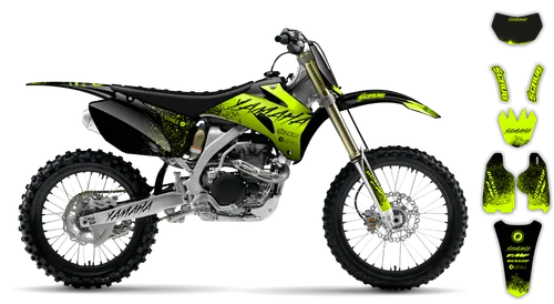 Graphics Kit - Yamaha - WR400F - 1998-1999 - Fluo Hecton - ST