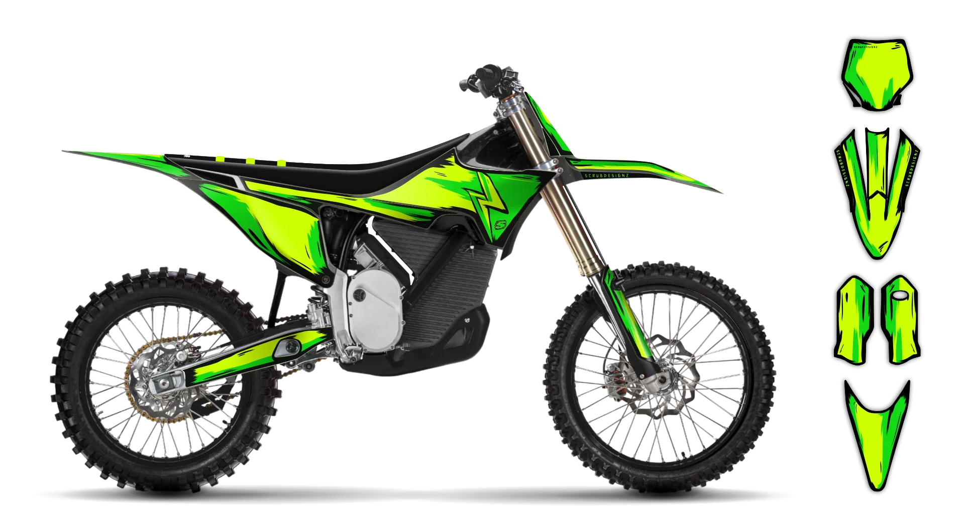 Graphics Kit - Stark - Varg EX - 2023- 2025 - Fluo Artlex - ST