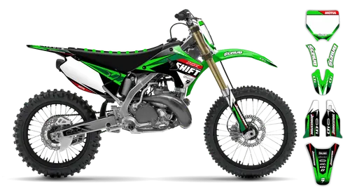 Graphics Kit - Kawasaki - KX 125 - 2004-2008 - Ragnar - ST