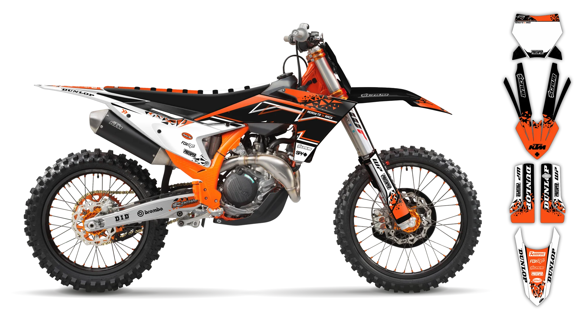 Graphics Kit - KTM - SX 50 - 2024-2025 - K6 - R4