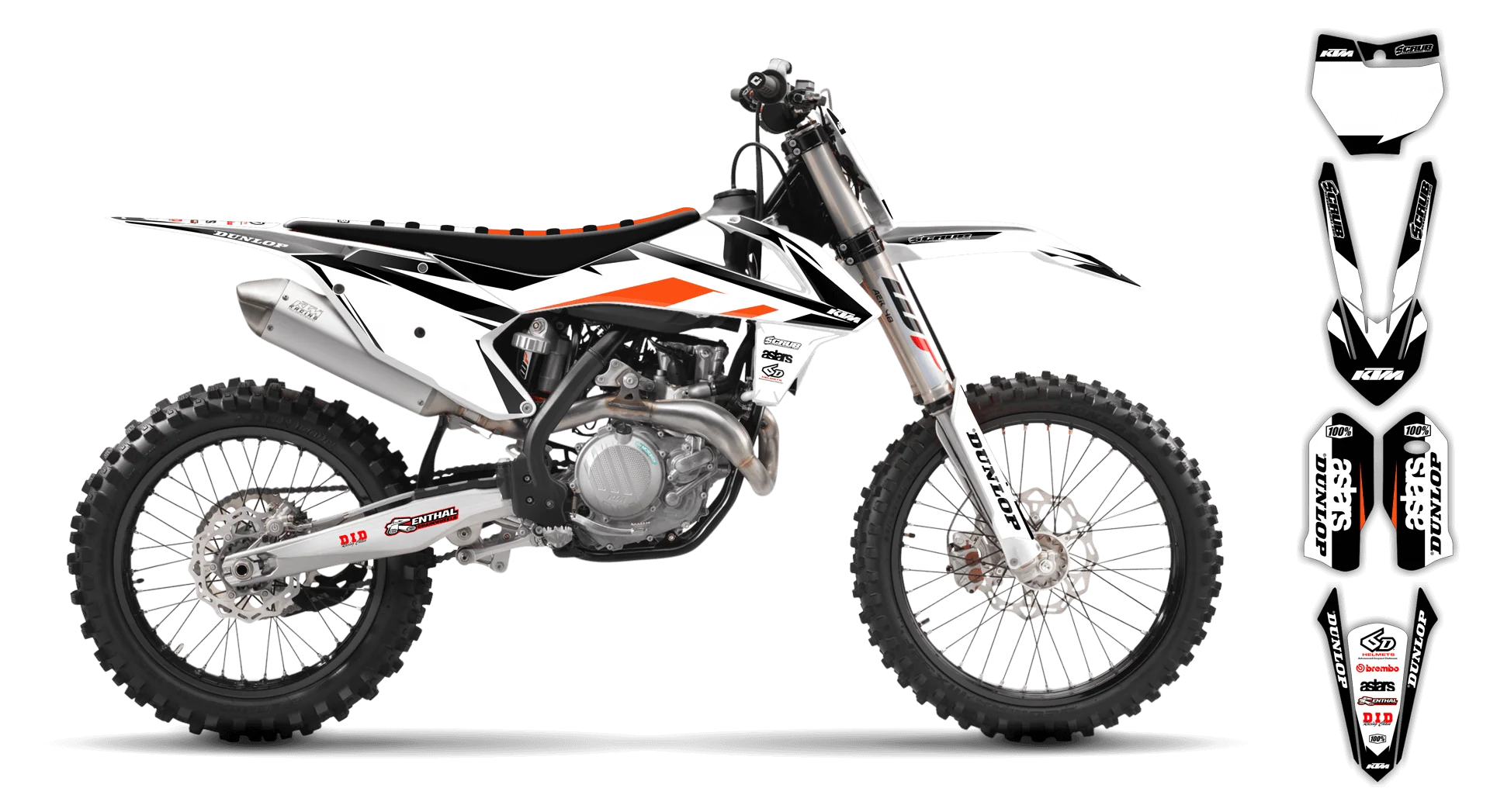 Graphics Kit - KTM - SX 50 - 2016-2023 - K8 - R1