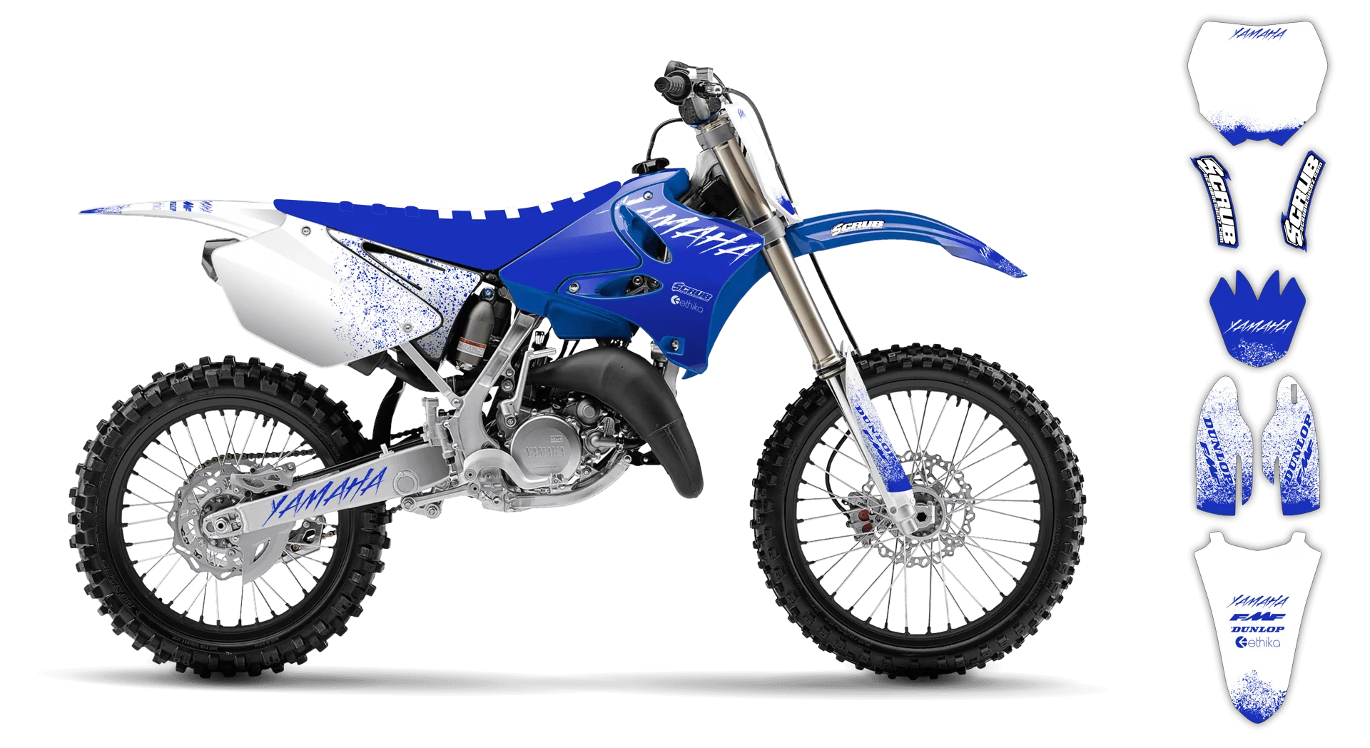 Graphics Kit - Yamaha - YZ 125 - 1993-1995 - Hecton - ST