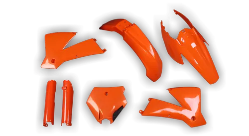 Plastics Kit - KTM - SX SX-F / XC XC-F - 2003-2004 - Full Kit - Orange
