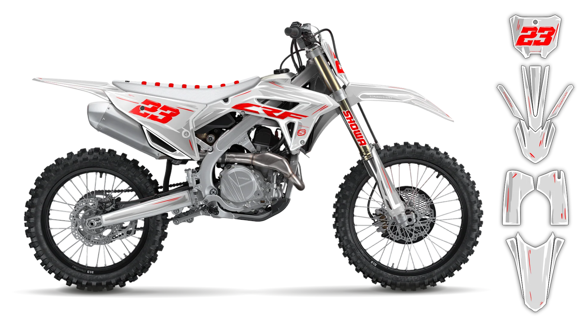 Graphics Kit - Honda - CRF 110 - 2013-2018 - Artlex - LE