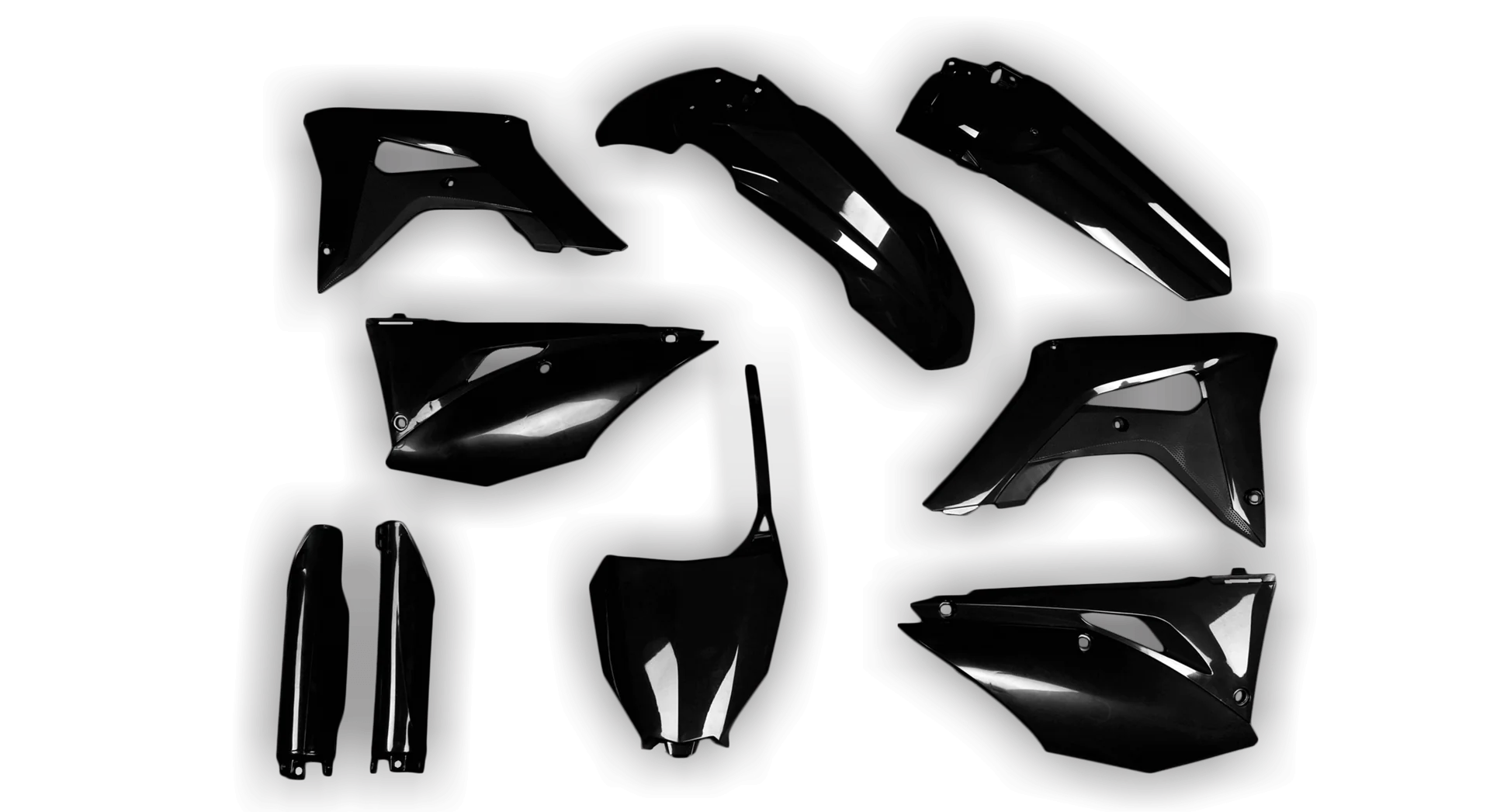 Plastics Kit - Honda - CRF 250R - 2019-2021 - Full Kit - Black