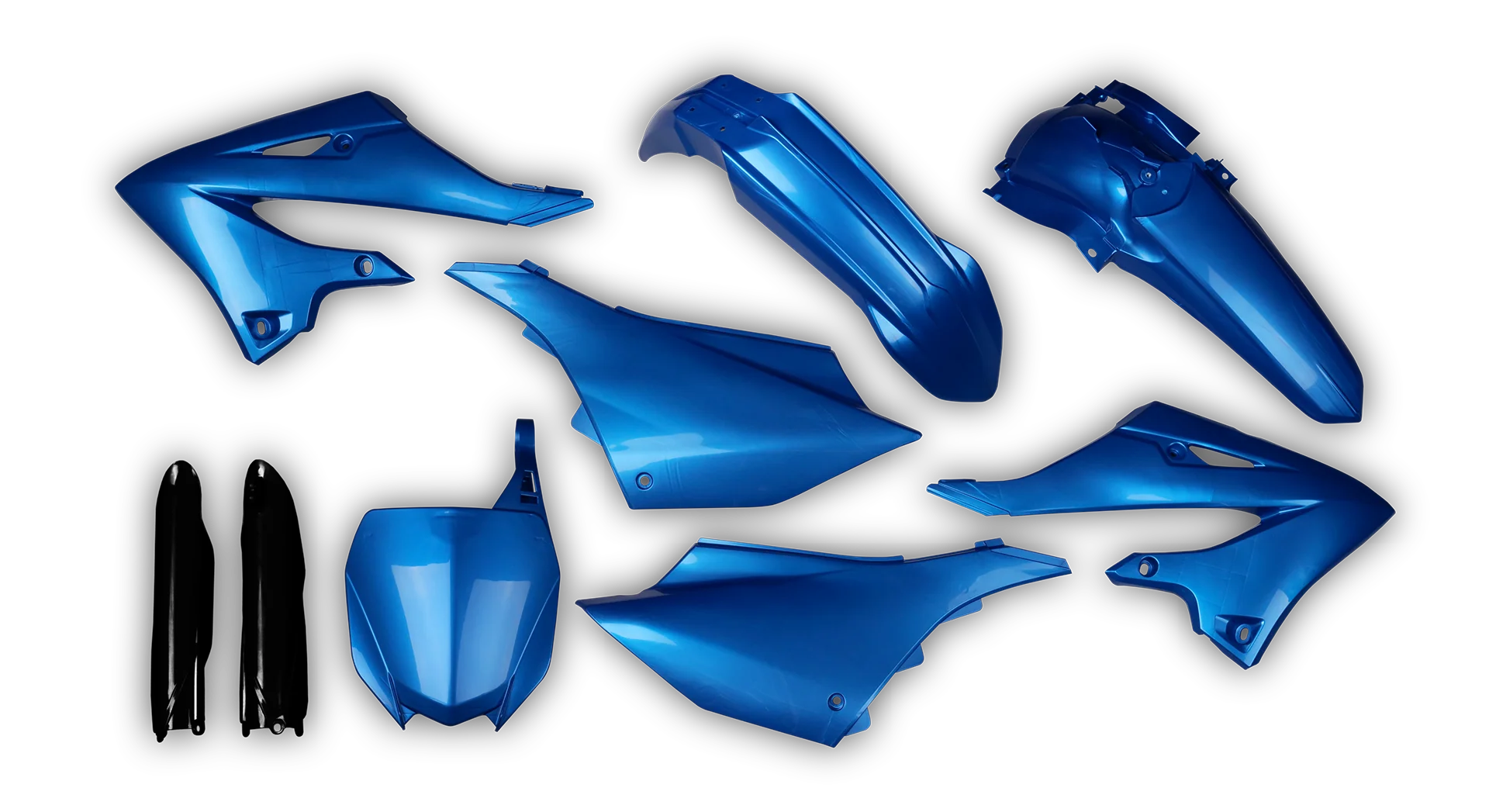Plastics Kit - Yamaha - YZ 125 - 2022-2025 - Full Kit - Metallic Blue