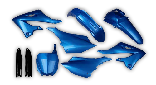 Plastics Kit - Yamaha - YZ 125 - 2022-2025 - Full Kit - Metallic Blue