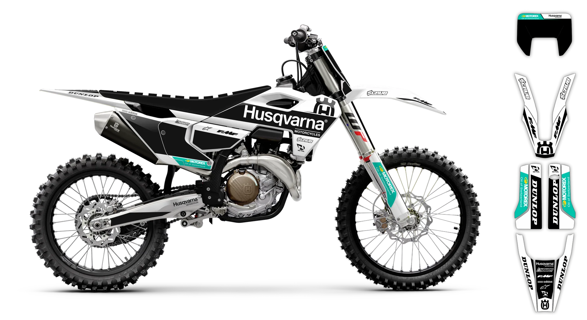 Graphics Kit - Husqvarna 14-> TE-FE Series - 2025 - H9 - R1