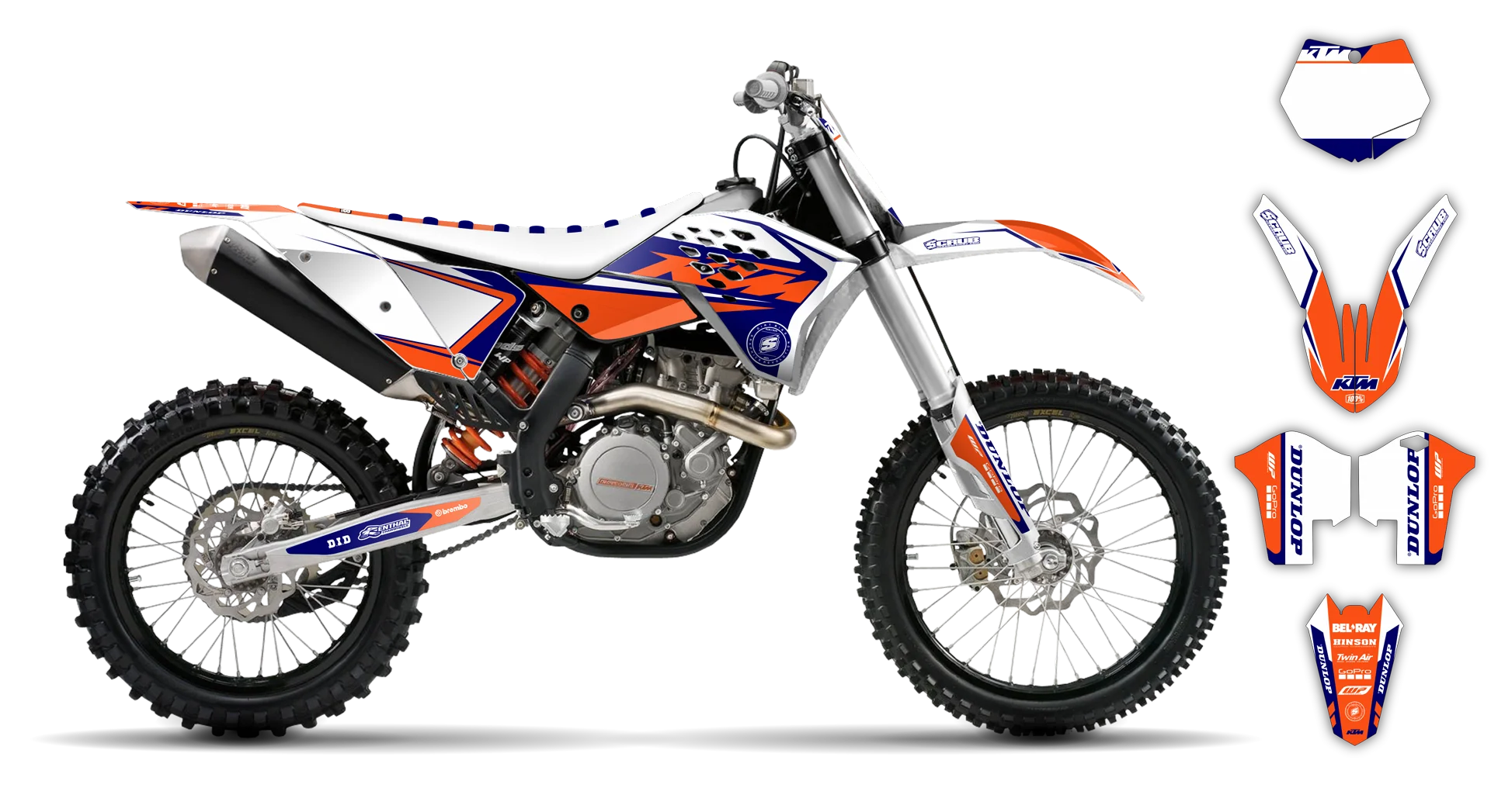 Graphics Kit - KTM - SMR Series - 2008-2011 - K17 - R2