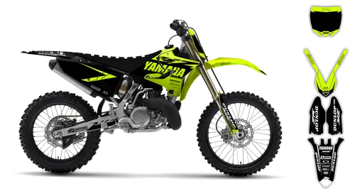 Graphics Kit - Yamaha - YZ 250X - 2016-2022 - Fluo Corgis - ST