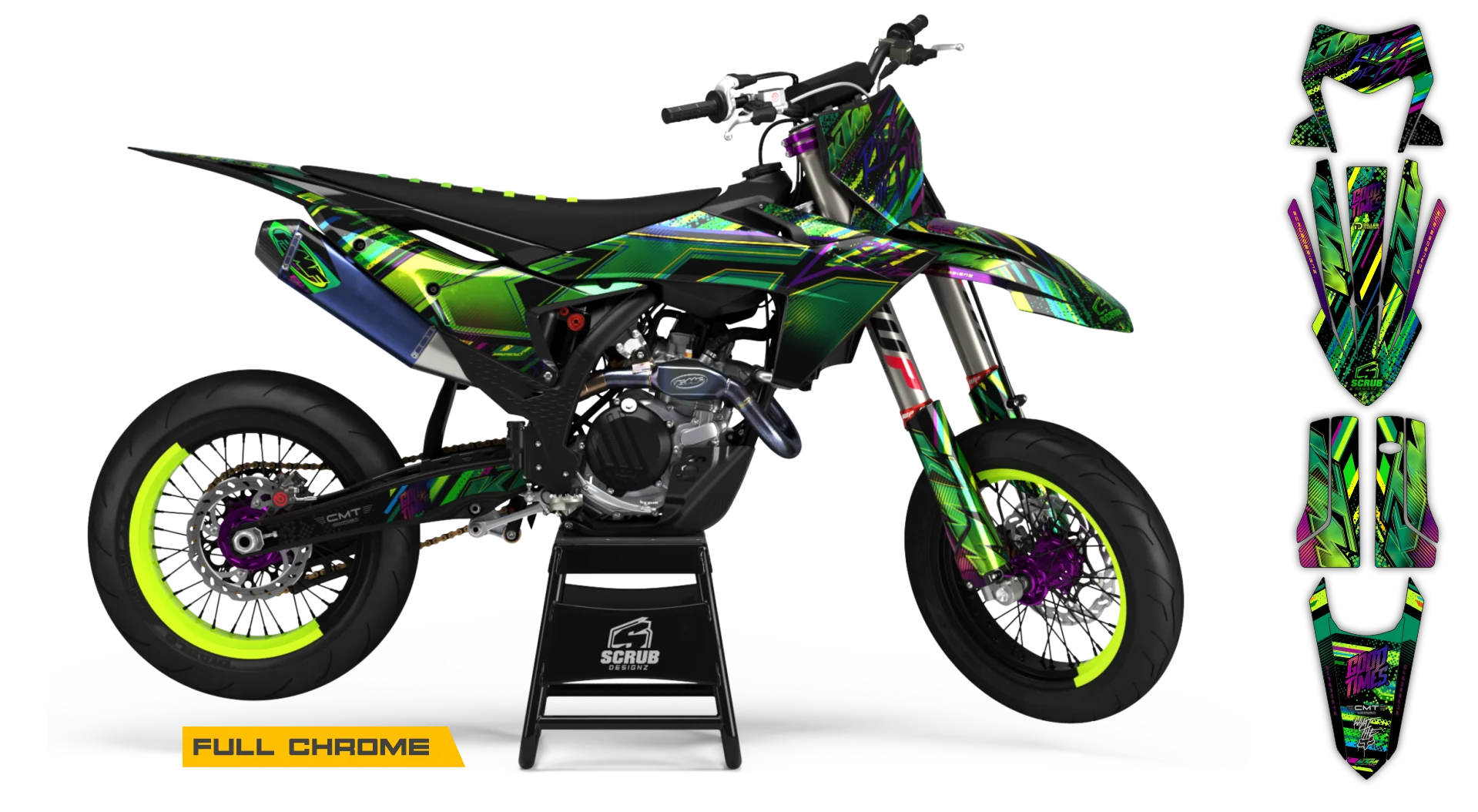 Graphics Kit - KTM - EXC EXC-F / XC-W XCF-W - 2024-2025 - Robtylen - LE