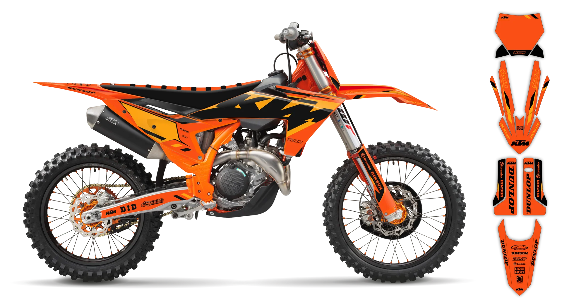 Graphics Kit - KTM - SMR Series - 2023-2024 - K-SE1072 - R3