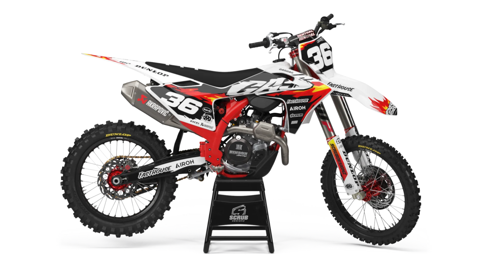 Graphics Kit - Gas Gas - MC MC-F / EX EX-F - 2024-2025 - G5 - R1