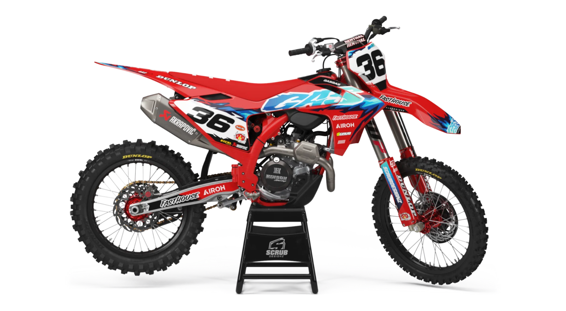 Graphics Kit - Gas Gas - MC MC-F / EX EX-F - 2024-2025 - G5 - R2