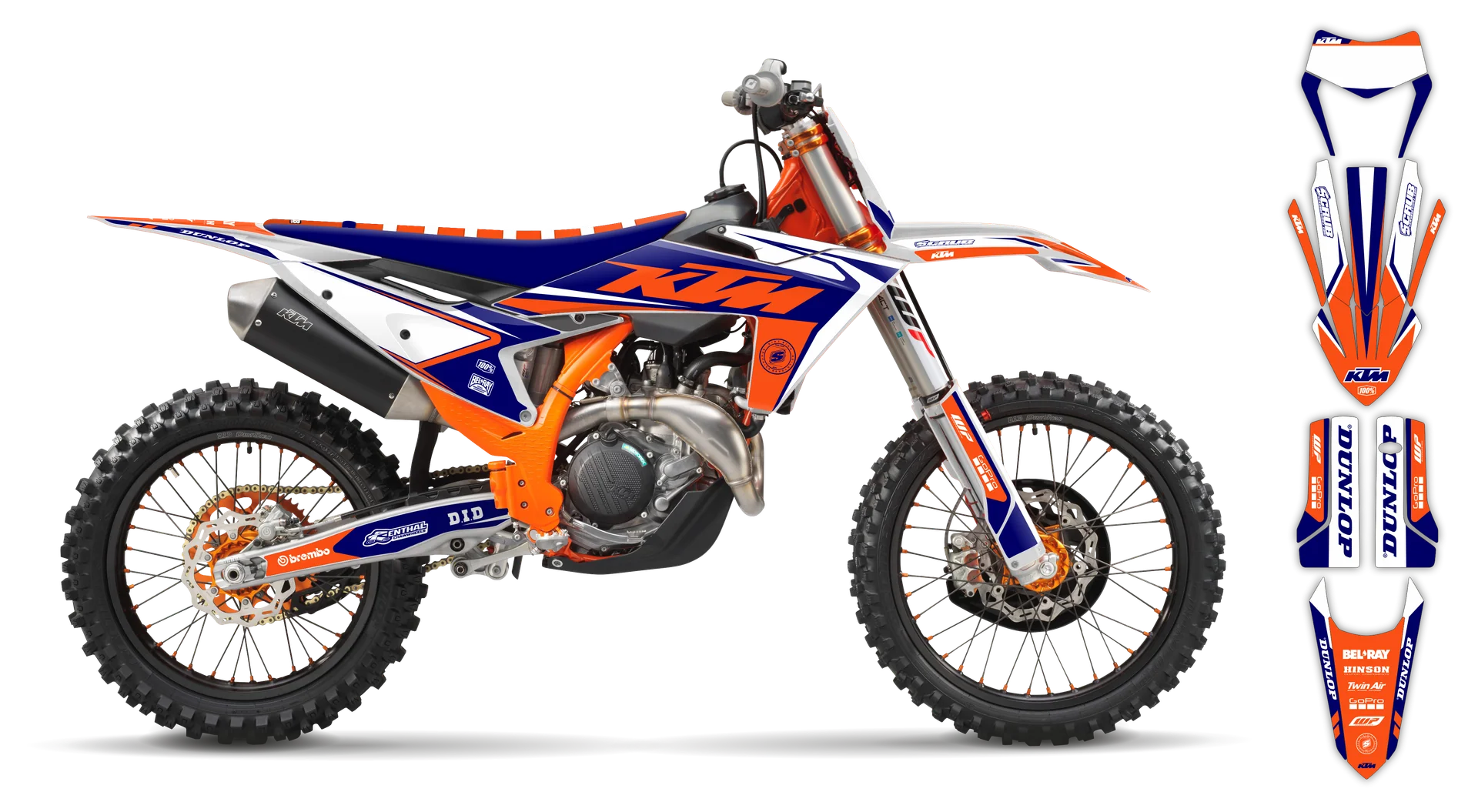 Graphics Kit - KTM - EXC EXC-F / XC-W XCF-W - 2026 - K17 - R2