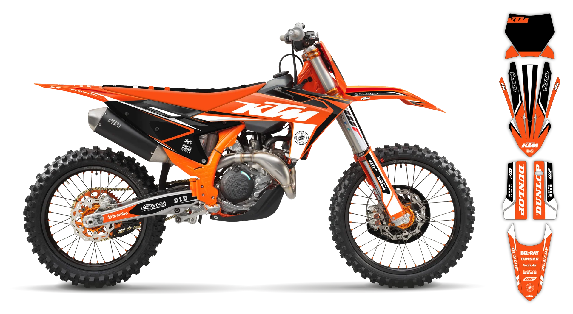 Graphics Kit - KTM - SX SX-F / XC XC-F - 2023-2024 - K17 - LE