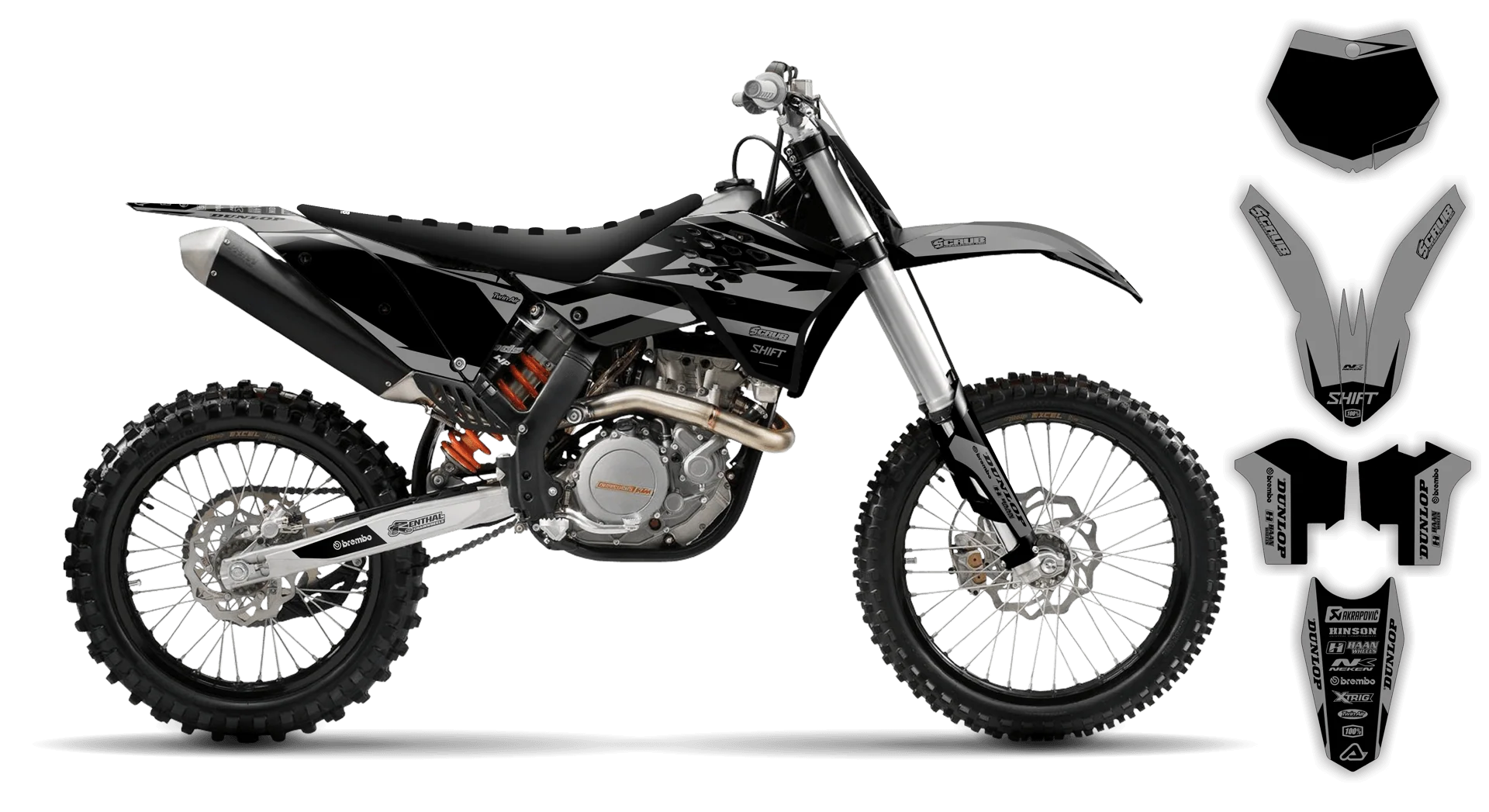 Graphics Kit - KTM - SMR Series - 2008-2011 - SE1025 - R5