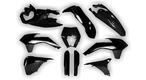 Plastics Kit - KTM - EXC EXC-F / XC-W XCF-W - 2016 - Full Kit - Black